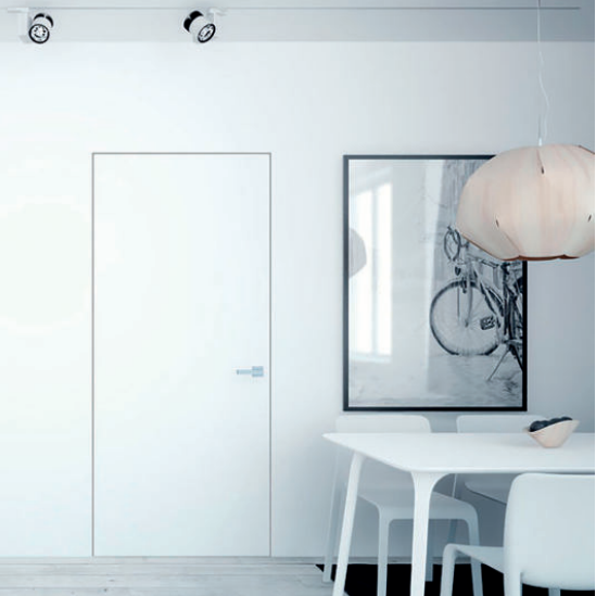 Drzwi ukryte z ościeżnicą DRE ECO2 plaster miodu