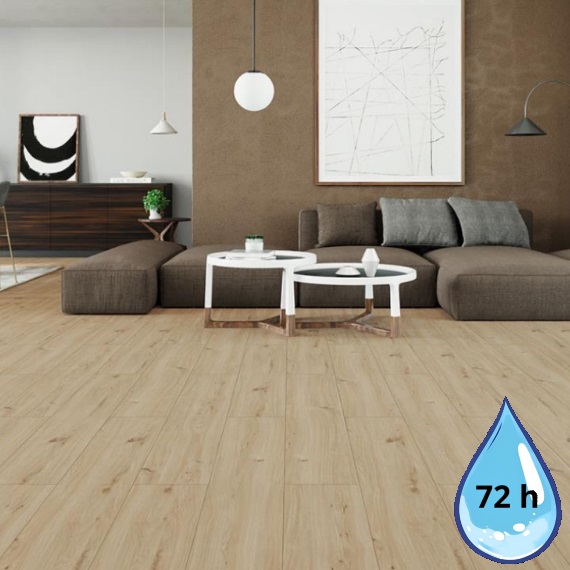 Panele podłogowe laminowane 72h wodoodporności Heron AC5 8 mm