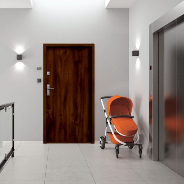 Drzwi wewnętrzne wejściowe GERDA COMFORT RC2 przylgowe