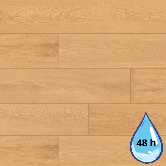 Panele podłogowe laminowane 48h wodoodporności Dąb Vibera AC5 8 mm