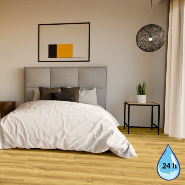 Panele podłogowe laminowane 24h wodoodporności Platinium Dąb D40624 AC5 10 mm