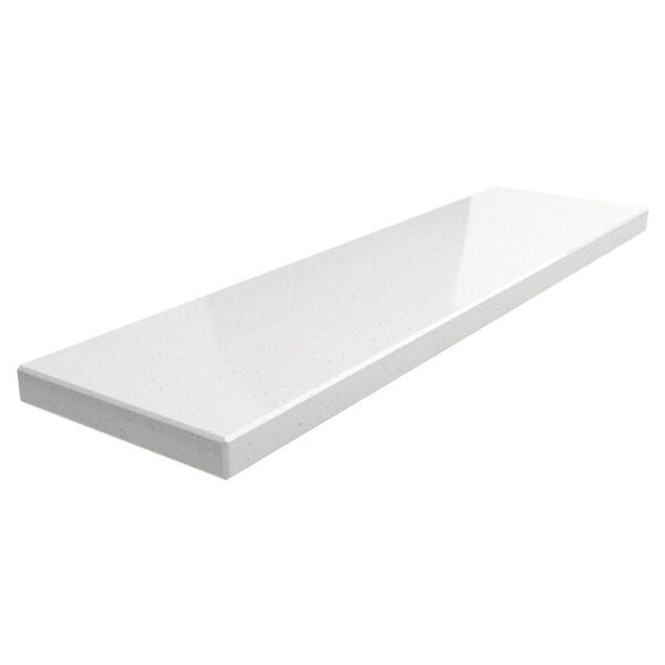 Parapet konglomerat kwarcowy 2 cm - Ashen White
