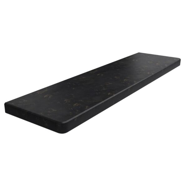 Parapet konglomerat kwarcowy 2 cm - Black Oro